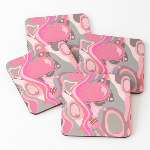 Item preview, Abstract River Rocks - Retro Warm Palette designed and sold by Sketchbook Designs.