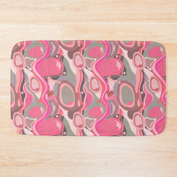 Item preview, Abstract River Rocks - Retro Warm Palette designed and sold by Sketchbook Designs.