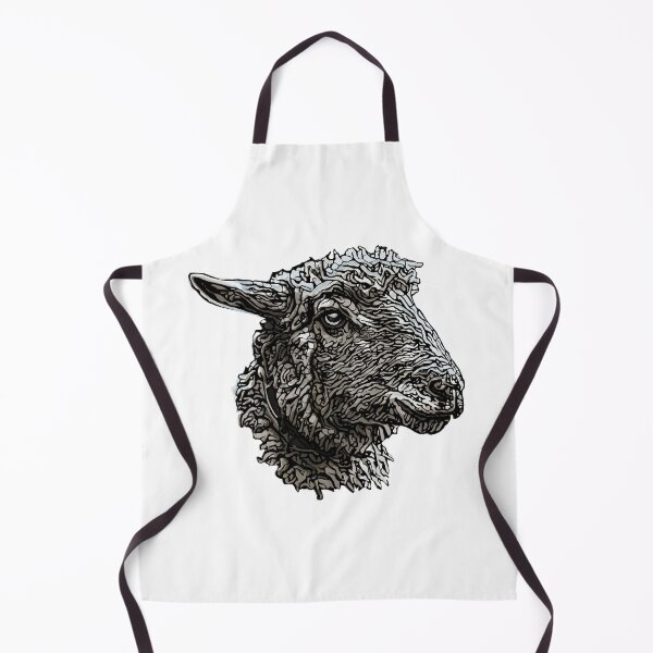 Item preview, sheep head vector illustration designed and sold by ranker666.