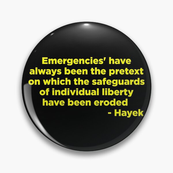 Item preview, Quote about freedom from Hayek designed and sold by WilliamPaterson.