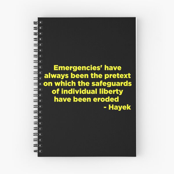 Item preview, Quote about freedom from Hayek designed and sold by WilliamPaterson.