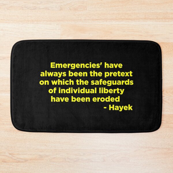 Item preview, Quote about freedom from Hayek designed and sold by WilliamPaterson.