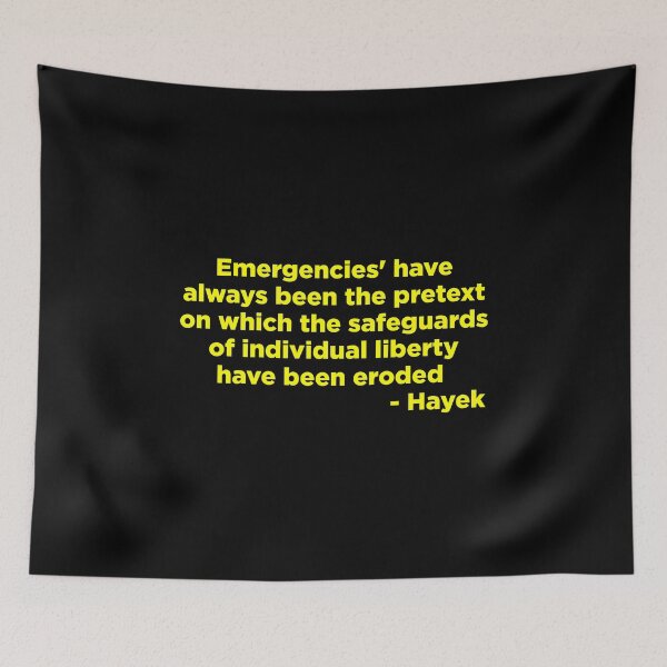 Item preview, Quote about freedom from Hayek designed and sold by WilliamPaterson.