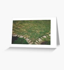 Walkway Greeting Card