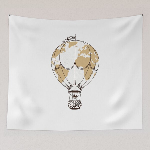 Item preview, Air Balloon World Adventures designed and sold by AlundrART.