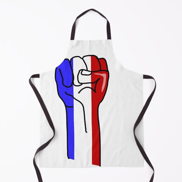 Item preview, Long live France and its SOVEREIGN people raised fist citizen resistance designed and sold by PrimitiveState.