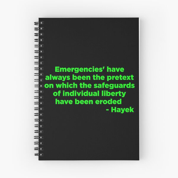 Item preview, Quote about freedom from Hayek designed and sold by WilliamPaterson.