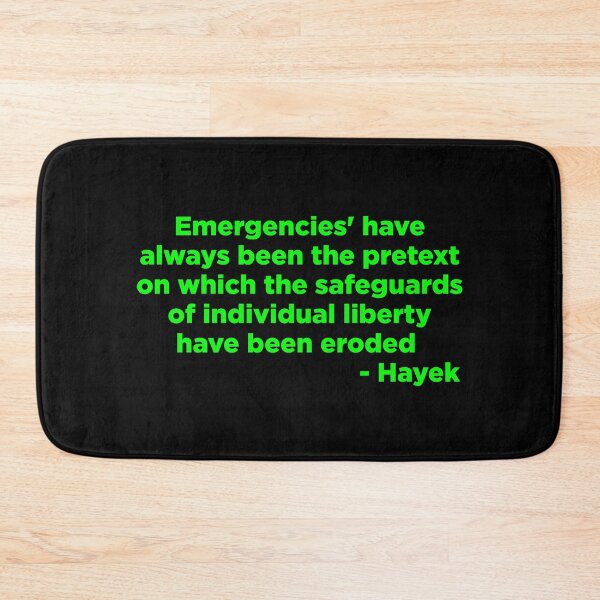 Item preview, Quote about freedom from Hayek designed and sold by WilliamPaterson.