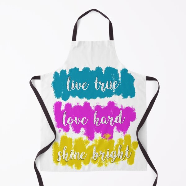 Item preview, Live True, Love Hard, Shine Bright designed and sold by KatNorlandMerch.