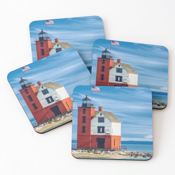 Item preview, The Round Island Lighthouse designed and sold by mljdwhite.