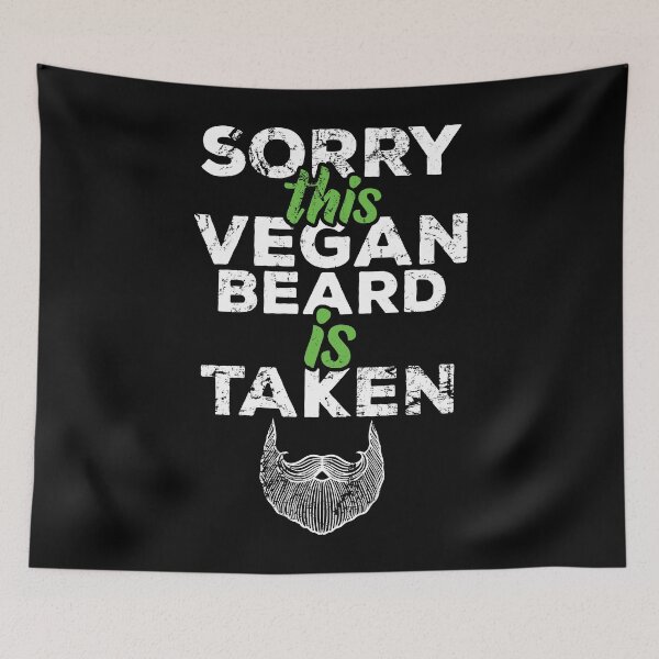 Item preview, Sorry this vegan beard is taken designed and sold by noahs-shop.
