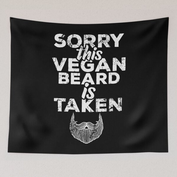 Item preview, Sorry this vegan beard is taken designed and sold by noahs-shop.