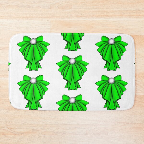 Item preview, painted bright green frill bow designed and sold by nataliavavilina.
