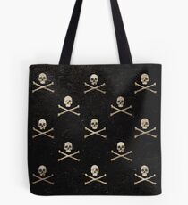 Skulls & Crossbones - Square Tote Bag