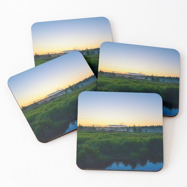 Item preview, Summer sunrise in swamp fog designed and sold by yarvin13.
