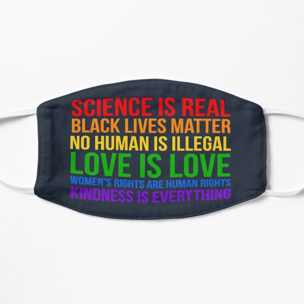 Democratic TRUTH! Flat Mask