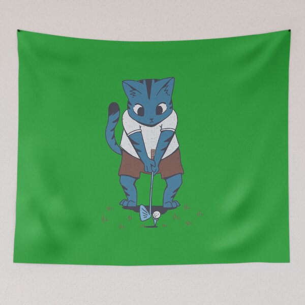 Item preview, Golf golfer cat designed and sold by DerSenat.