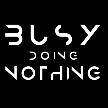 Artwork thumbnail, Busy doing nothing - Humor by Rui Valverde