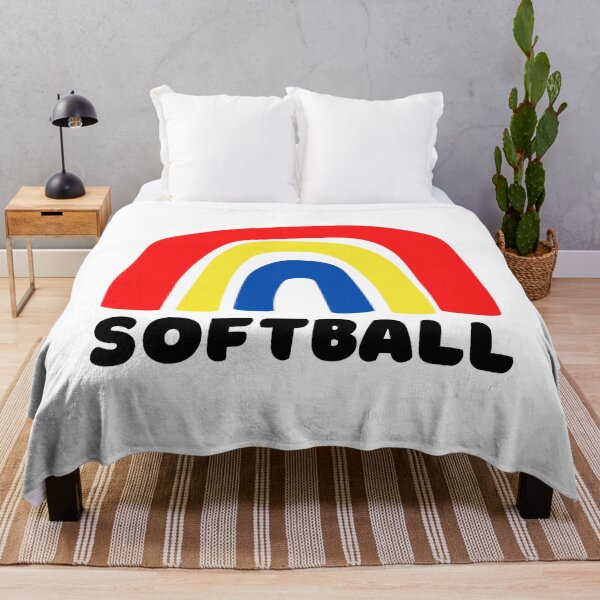 Item preview, Softball Rainbow designed and sold by TheGreenGoat.