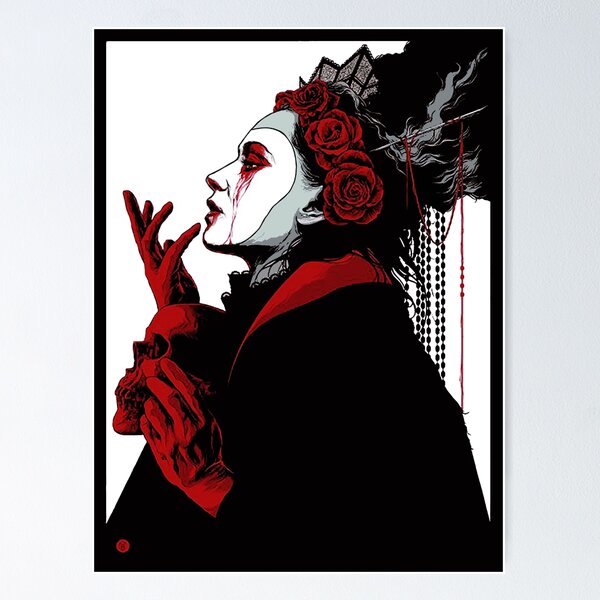 Item preview, Dark Girl Victorian Goth Illustration designed and sold by OWLvision33.