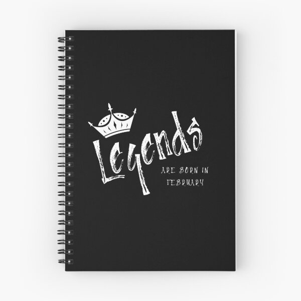 Item preview, Legends are born in February designed and sold by JokesAndFun.