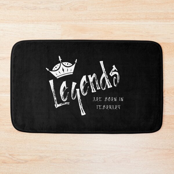 Item preview, Legends are born in February designed and sold by JokesAndFun.