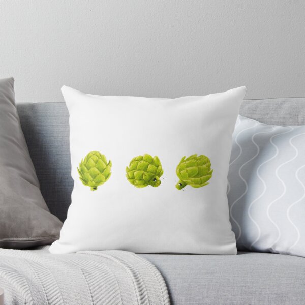 Item preview, Cute Artichoke with Funny Faces designed and sold by Dimitry Zub.