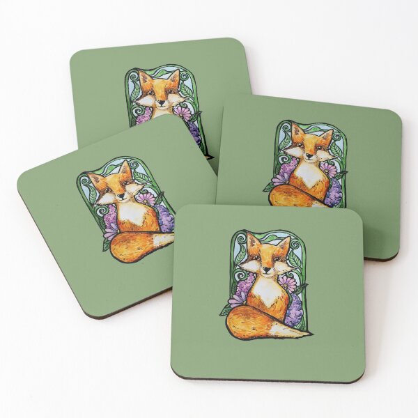Item preview, Flower Fox designed and sold by FrictionMaxxing.