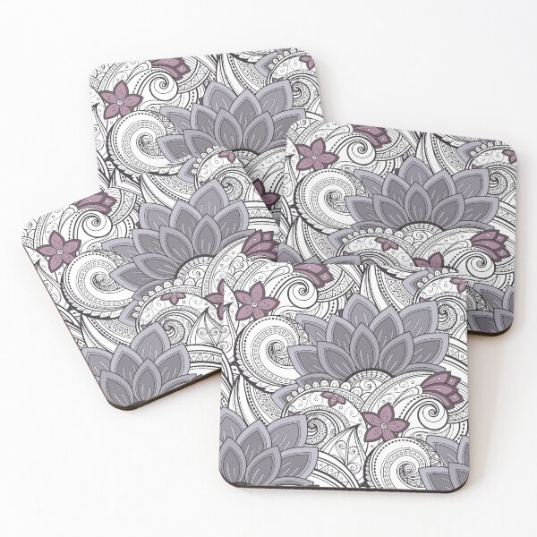 Item preview, Paisley Print with Vintage Floral Motifs designed and sold by lissantee.