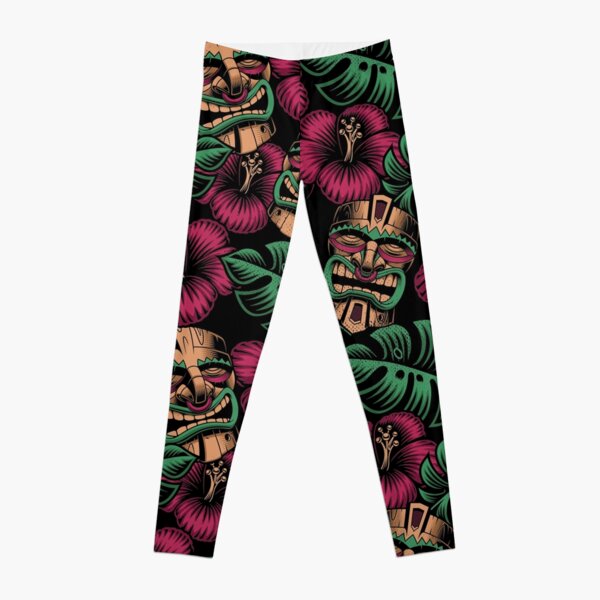 Tiki Paradise Pattern! Leggings