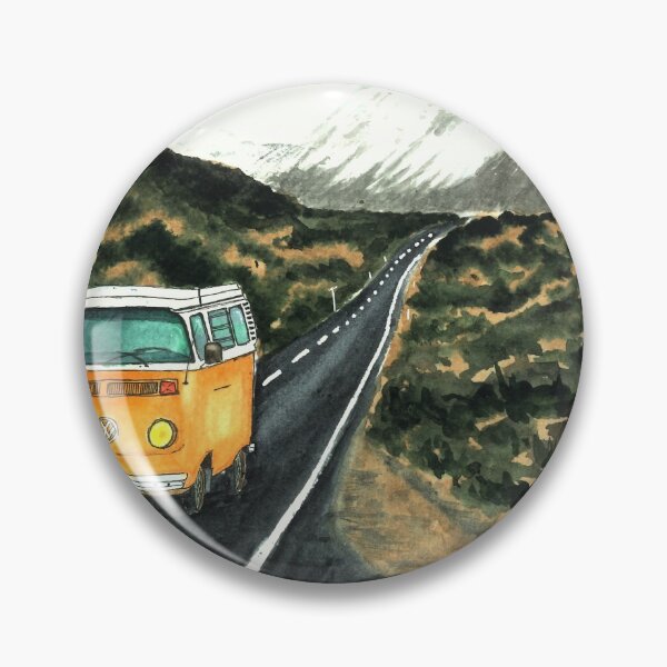 Item preview, Roadtrip. Watercolor painting designed and sold by eva-oliva.