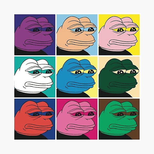 Warum also nicht ein Kissen von Pepe? Oder vielleicht sogar ein Hemd Fotodruck