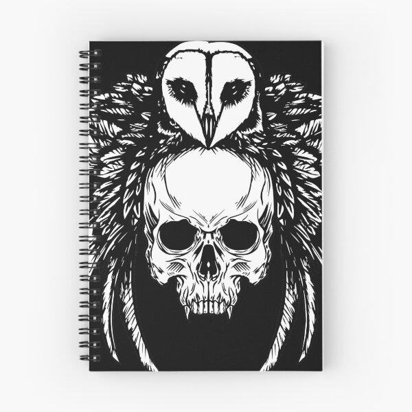 Item preview, Owl and Skull designed and sold by ZethTheReaper19.