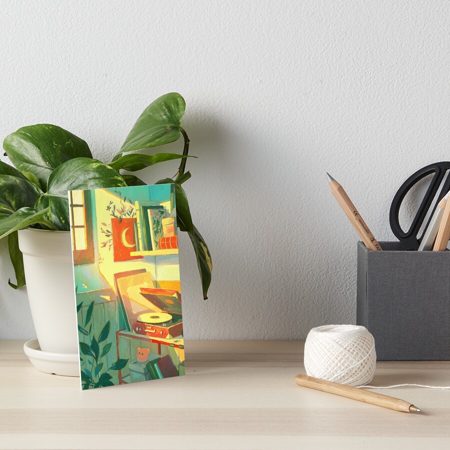 Vinyl Art Board Print