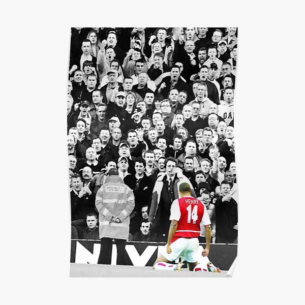 : Thierry Henry - New York Red Bulls #08 - 24X36 Poster: Posters  & Prints