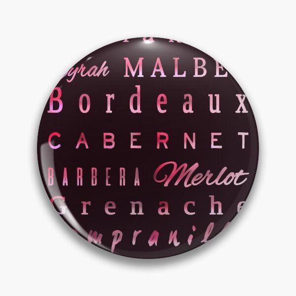Item preview, Types of Red Wine Typography Poster designed and sold by tanjica.