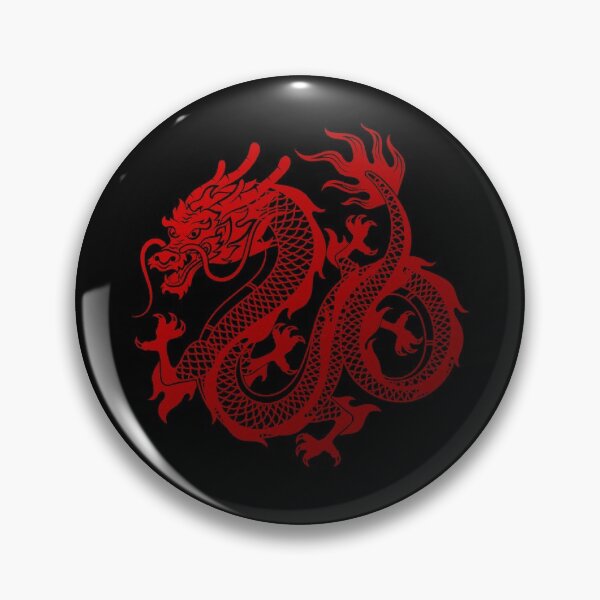 Item preview, Chinese Red Dragon Lung Symbol Chinese Dragon Tattoo Graphic designed and sold by enjoytheshirt.