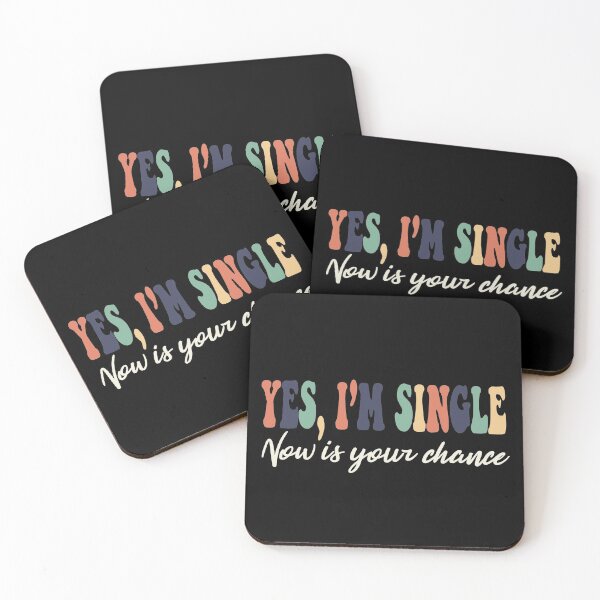 Item preview, Yes Im Single now is your chance designed and sold by RedJazz.