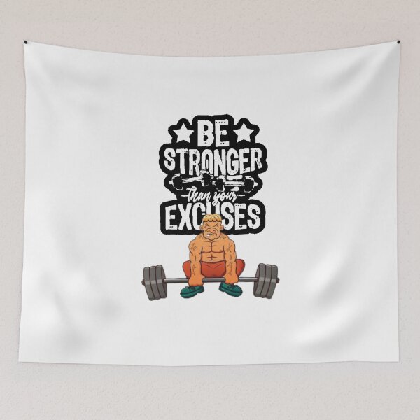 Item preview, Be Stronger Than your Excuses designed and sold by shahrone.