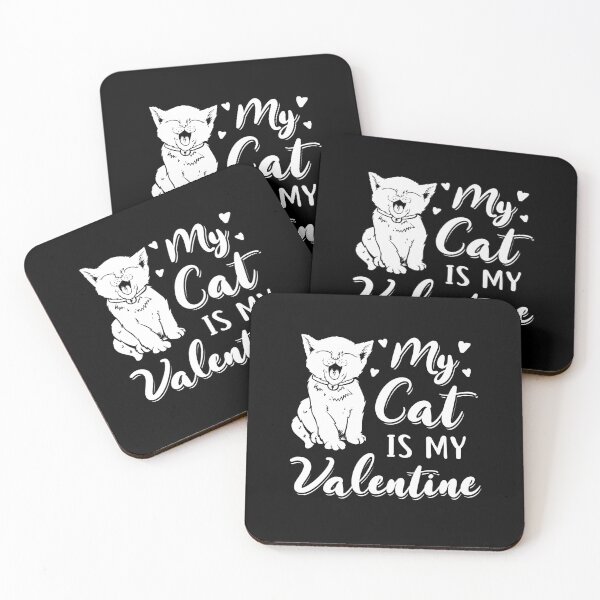 Item preview, My cat is my valentine designed and sold by WiBto.