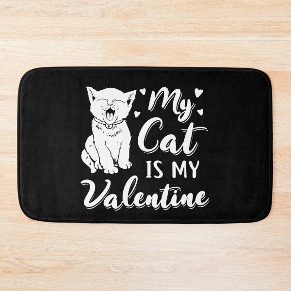 Item preview, My cat is my valentine designed and sold by WiBto.