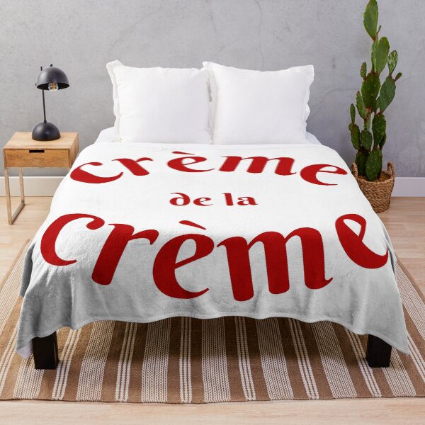 Item preview, Crème de la Crème French Phrase - The best of the best designed and sold by Mars Babe.