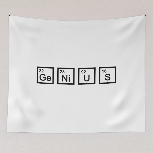 Item preview, Genius - Periodic Table designed and sold by Taliesin-Shop.