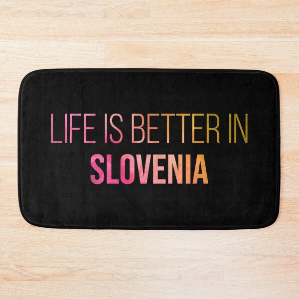 Item preview, Life is better in Slovenia in Watercolor designed and sold by XCIV.