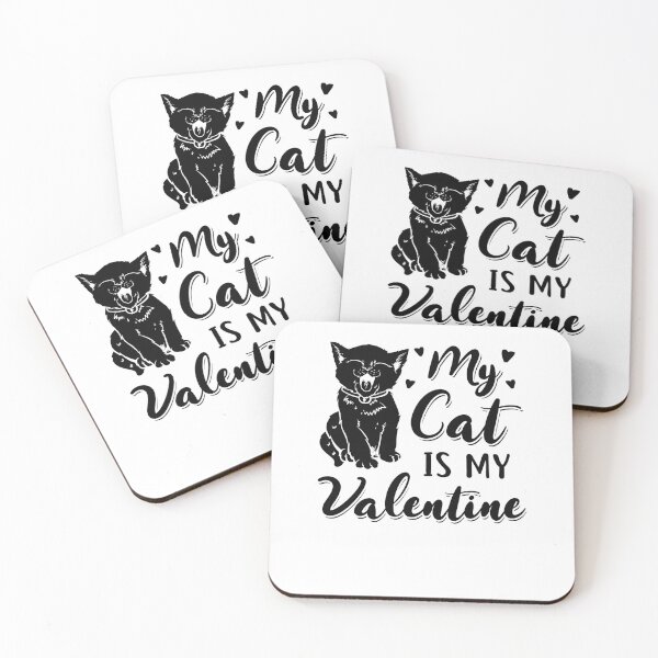 Item preview, My cat is my valentine designed and sold by WiBto.