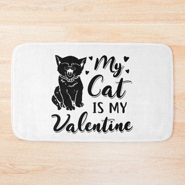 Item preview, My cat is my valentine designed and sold by WiBto.