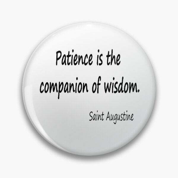 Item preview, Patience and Wisdom designed and sold by PeaceGiftsShop.