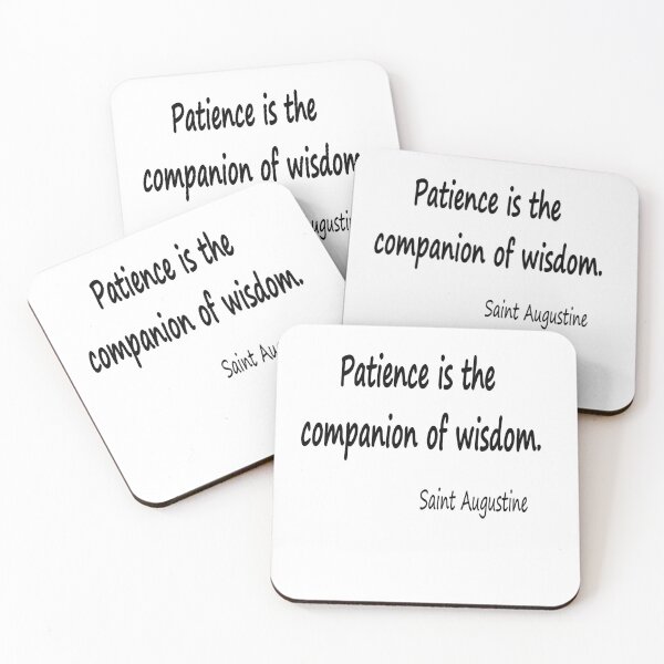 Item preview, Patience and Wisdom designed and sold by PeaceGiftsShop.