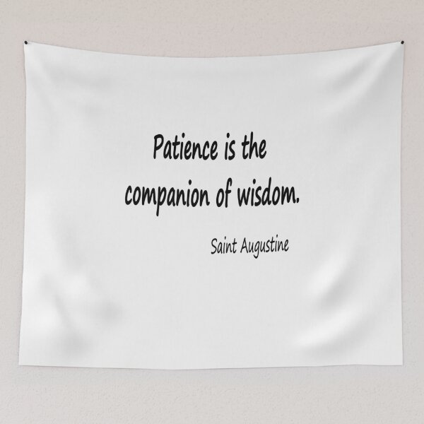 Item preview, Patience and Wisdom designed and sold by PeaceGiftsShop.