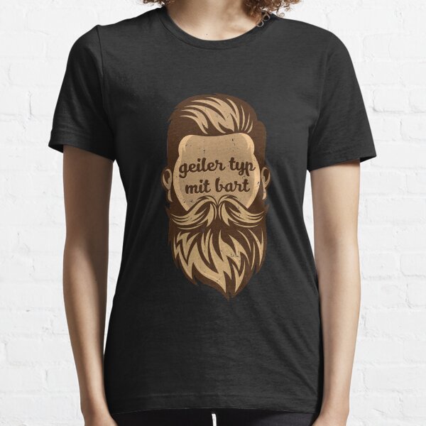 Horny guy with beard Gentlemen bearded men Real man Essential T-Shirt
